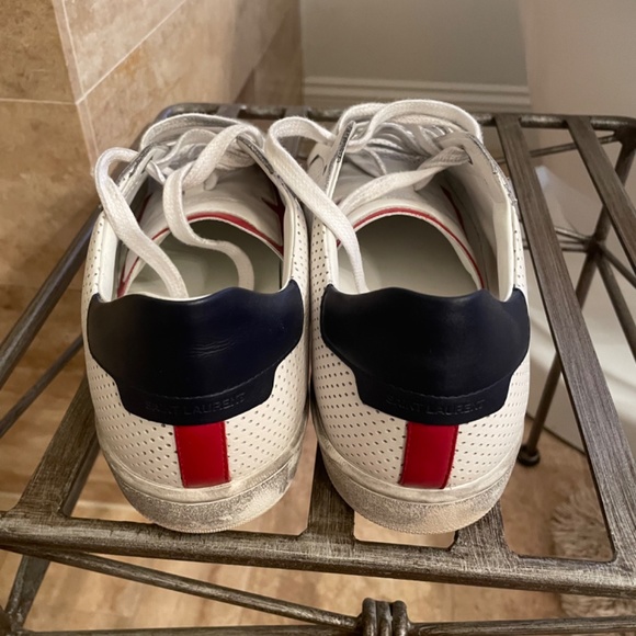 Saint Laurent Court Classic Sneakers - Picture 3 of 4